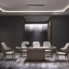 set of 5 luxury dining chair