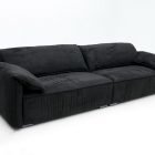 Elephant Ear Sofa with unique ear-shaped design in cream-style and Italian minimalist look.