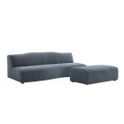 Bend Sofa in gray fabric made in China